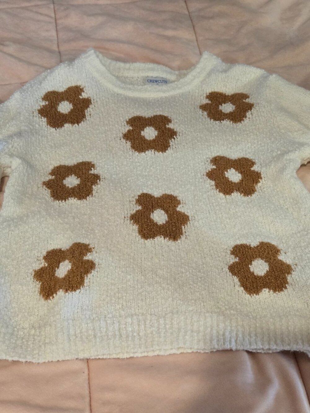 Crewcuts girls sweater size 6-7